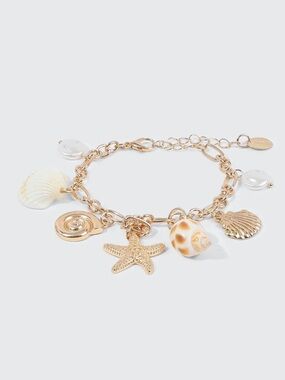 Sea Charm Chain Bracelet